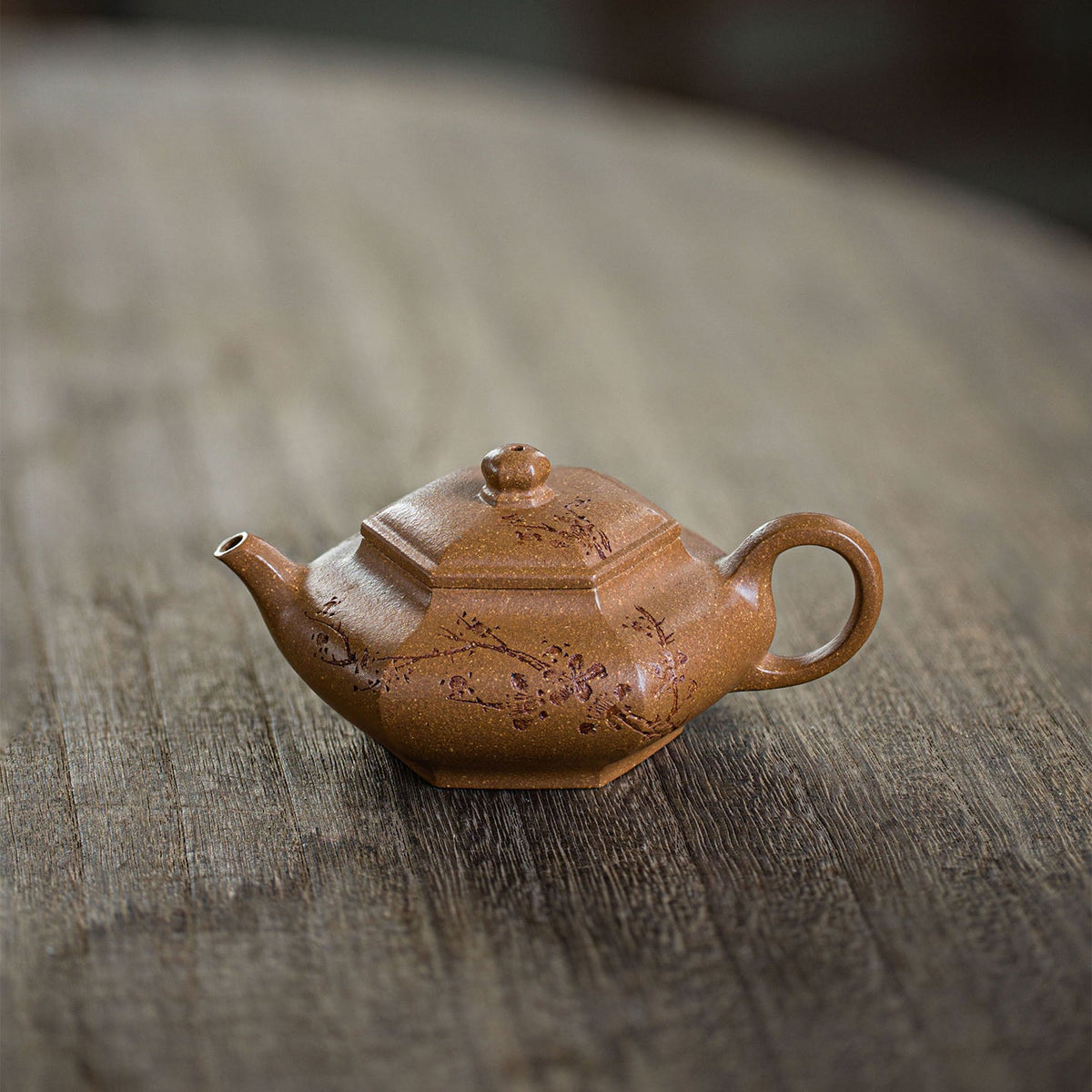 きんちゃく　ユキエモン356 ハンドメイド Da Bin Hexagon Yixing Teapot 80ml – Yinchen Studio