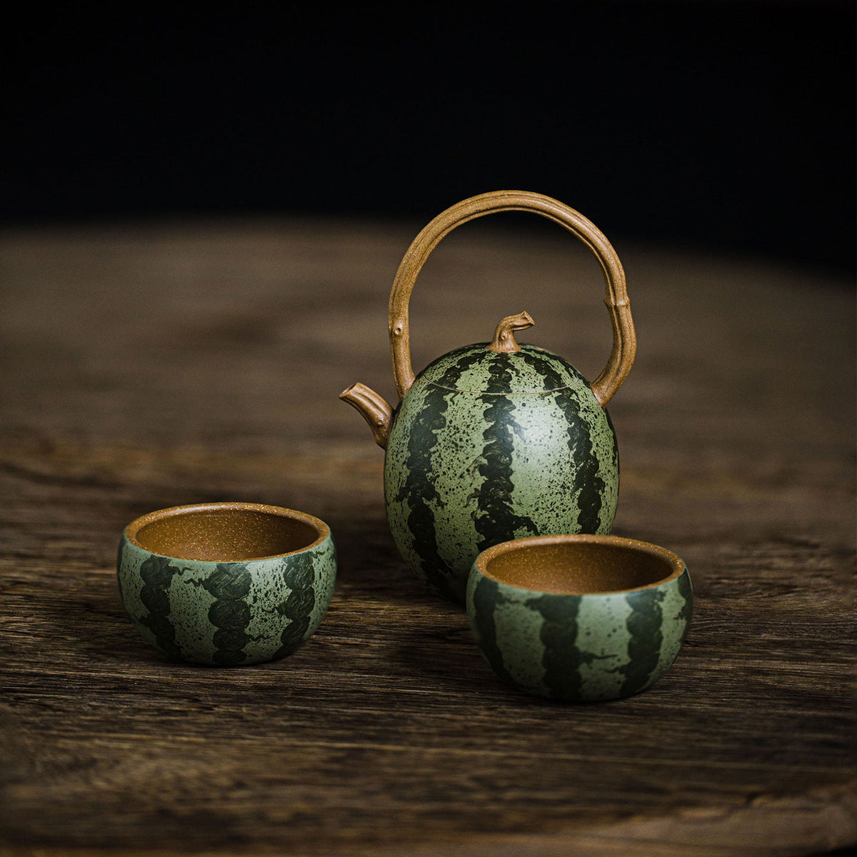 Watermelon Ti liang Yixing teapot 145ml – Yinchen Studio