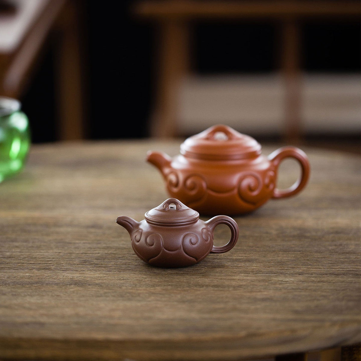 Tiny Fanggu Ruyi Yixing Teapot 65ml Yinchen Studio