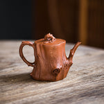 Tall Pine Stump Yixing Teapot  220ml