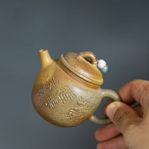 Ju Lun (Duanni wood fired) Yixing Teapot  100ml