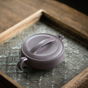 Flat Ju Lun Yixing Teapot 130ml