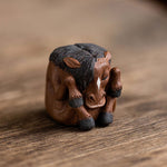 Horse Yixing teapet/ lid holder