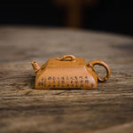 Square bamboo Yixing teapot  100ML