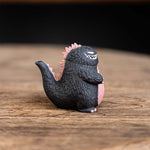 Monster Series — pink dinosaur hand-grabbing Yixing teapot  120ml