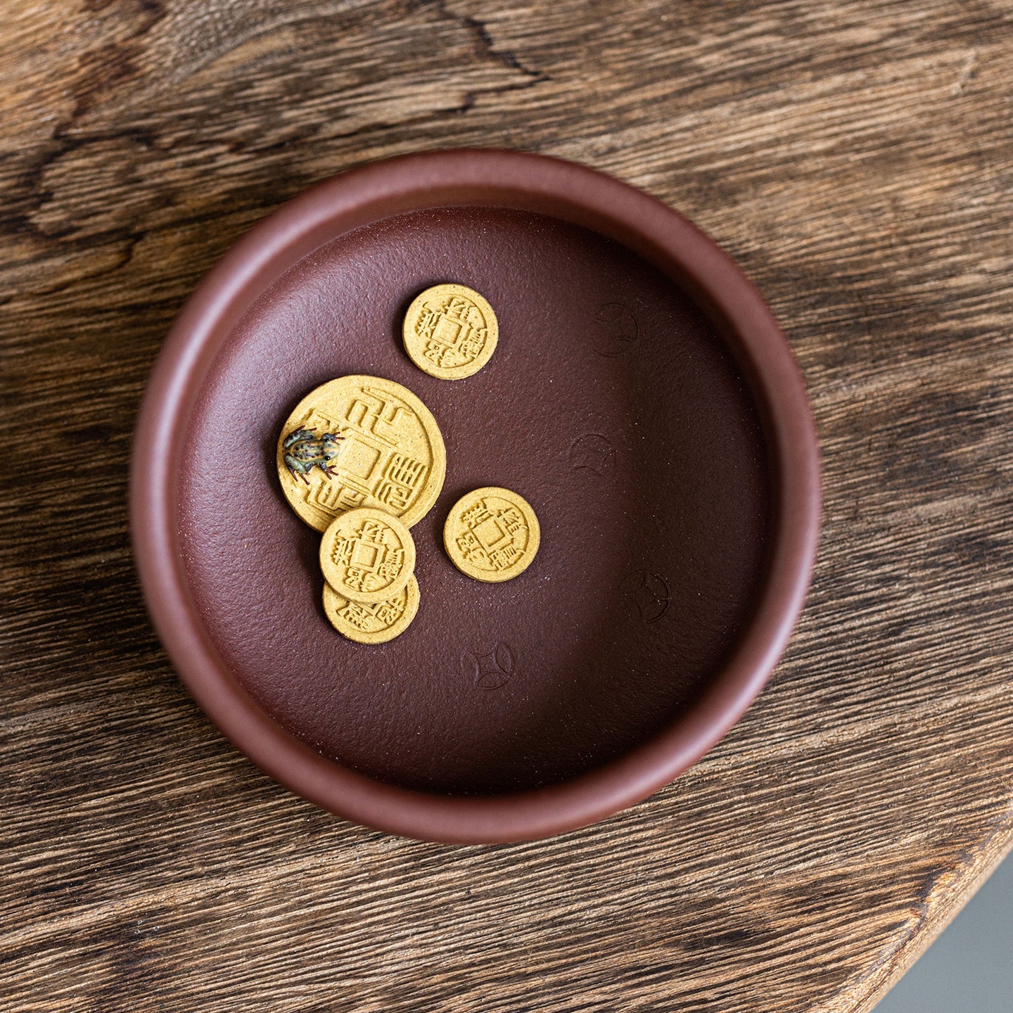 Frog Yixing teacup(style 4)  85ml