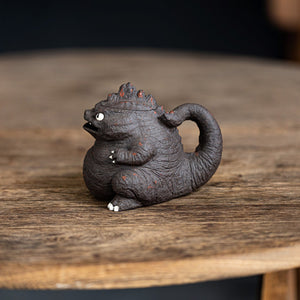 Monster series–- fat dinosaur Yixing teapot   180ml