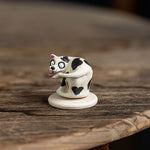 Rotatable Spotted Dog Yixing teapet