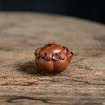 Flower hand-grabbing Yixing teapot  100ml