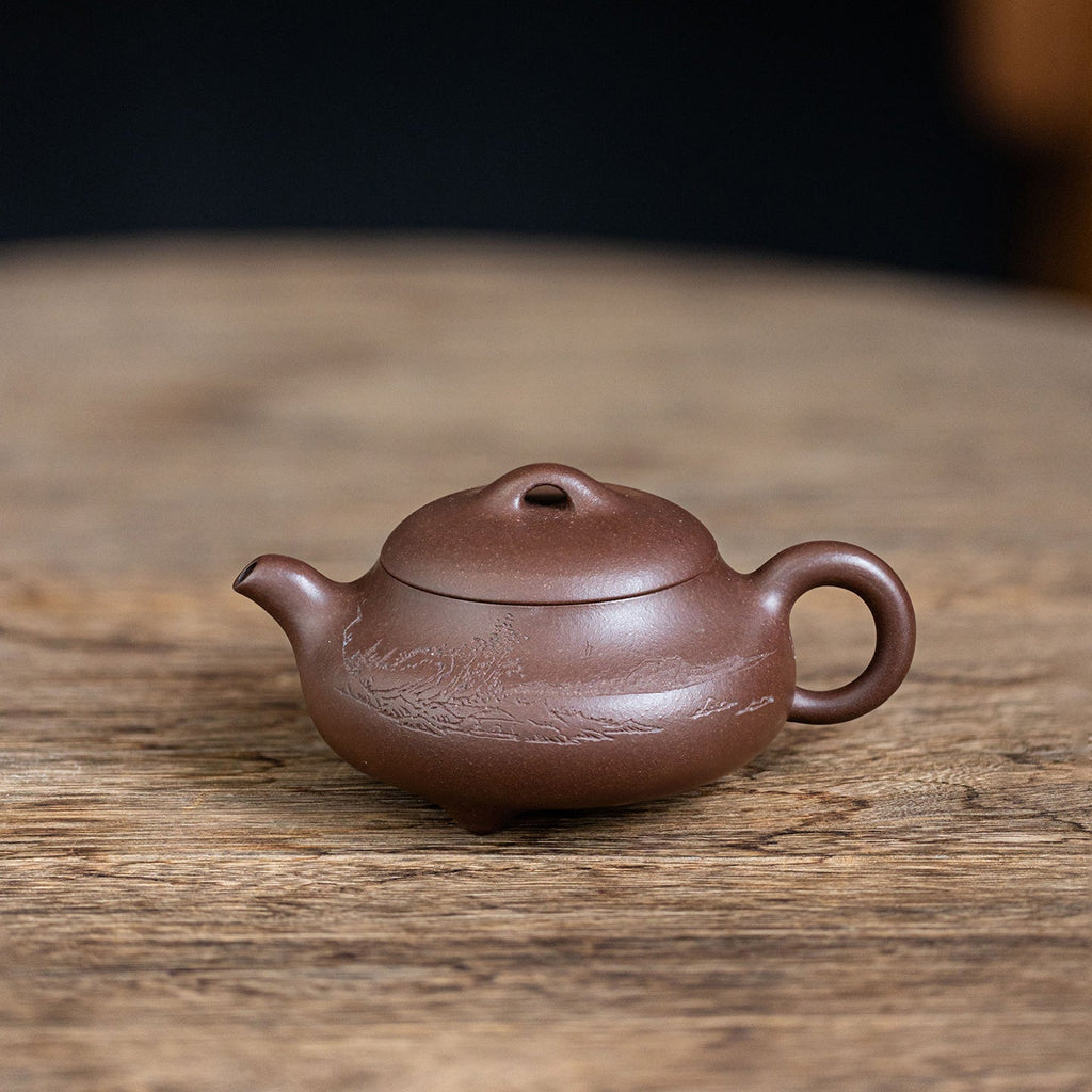 Flat Shi Piao Yixing Teapot  200ml