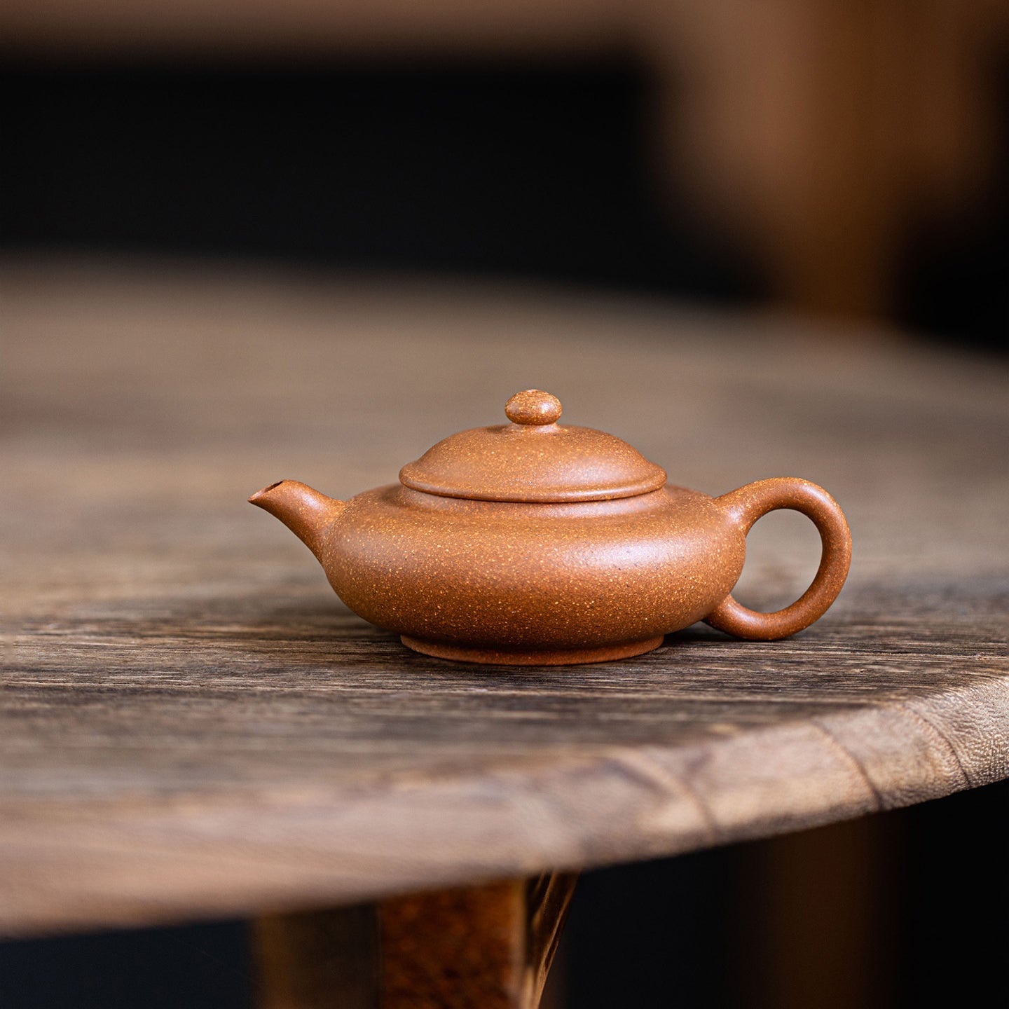 Flat Pan Yixing Teapot  65ml