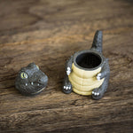 Crocodile Yixing teapot  115ml