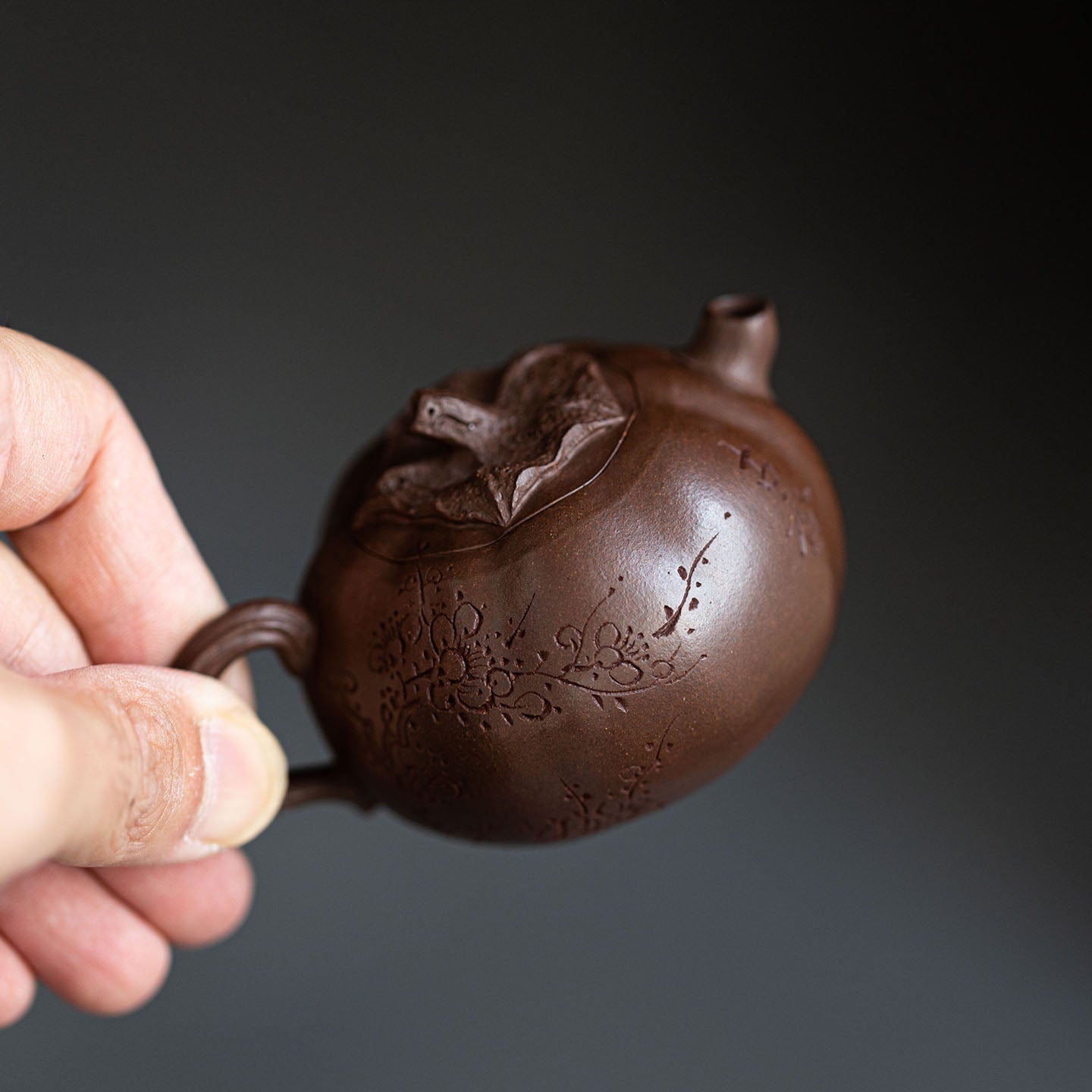 Small Eggplant Yixing teapot  95ml