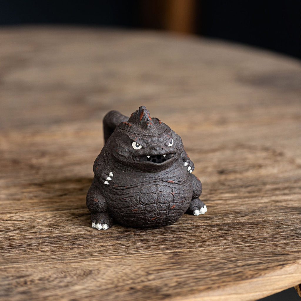 Monster series–- fat dinosaur Yixing teapot   180ml