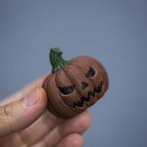 Halloween Pumpkin Yixing Teapet