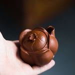 Flower hand-grabbing Yixing teapot  100ml