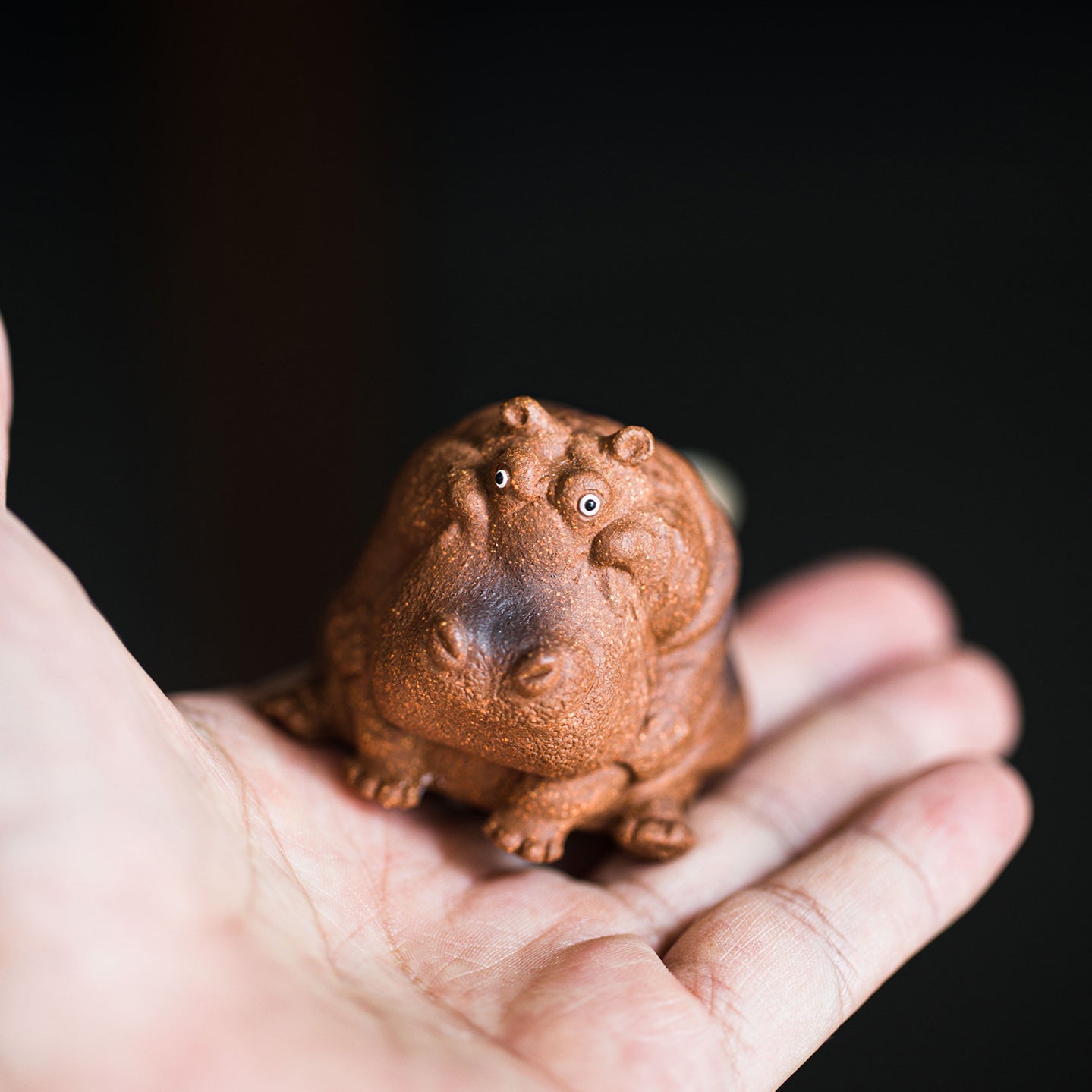 Hippo Yixing Teapet