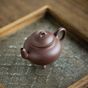 Three Feet Gong Ju Yixing Teapot  130ml