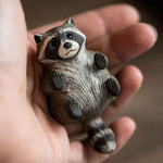 Raccoon Yixing Lid holder/ teapet