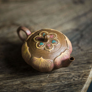 Lotus Yixing teapot  105ml