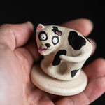 Rotatable Spotted Dog Yixing teapet