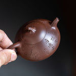 Eggplant Yixing teapot  130ml