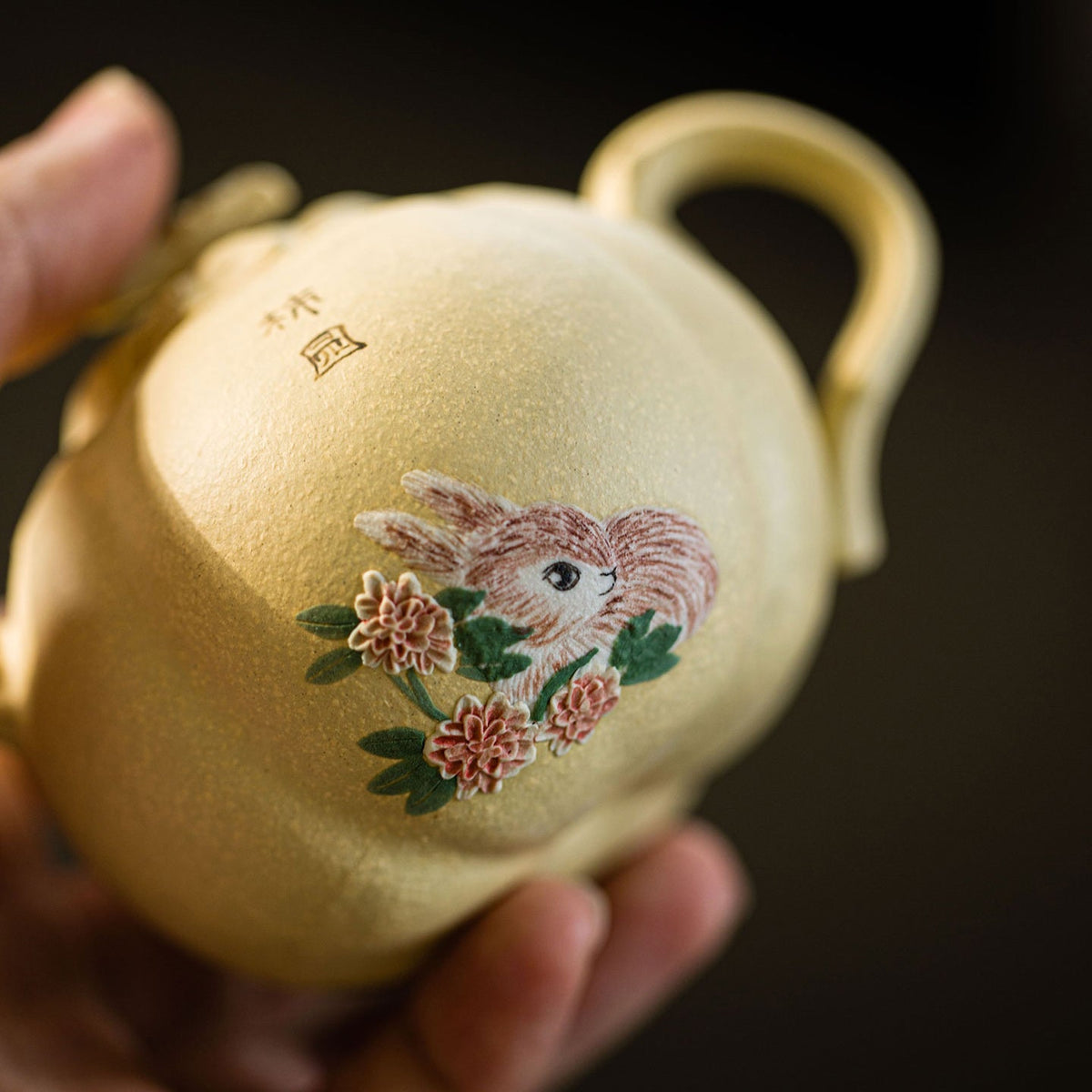 Shi Yuan(rabbit Painting) Yixing Teapot 170ml – Yinchen Studio