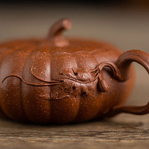 Pumpkin Yixing teapot  140ml