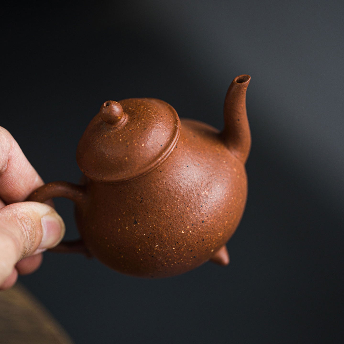 Three Feet Si Ting Yixing Teapot  150ml