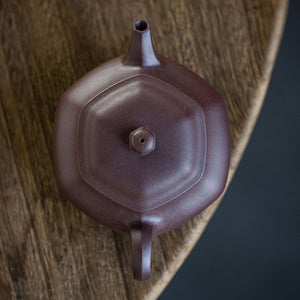 Hexagonal Ming Lu Yixing Teapot  160ml