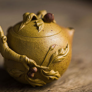 Peach Yixing Teapot  65ML