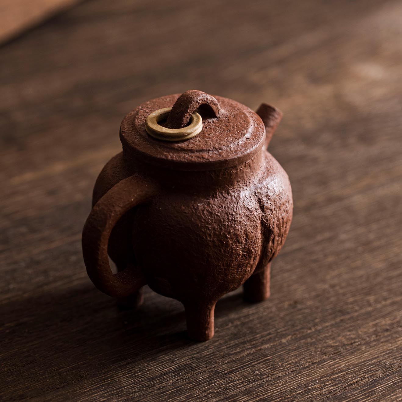 Four Feet Ding Yixing Teapot  100ml