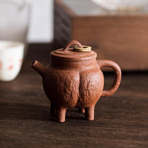 Four Feet Ding Yixing Teapot  100ml