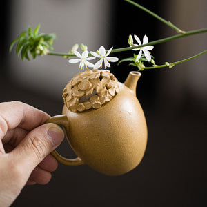 Flower Yixing Teapot  140ml