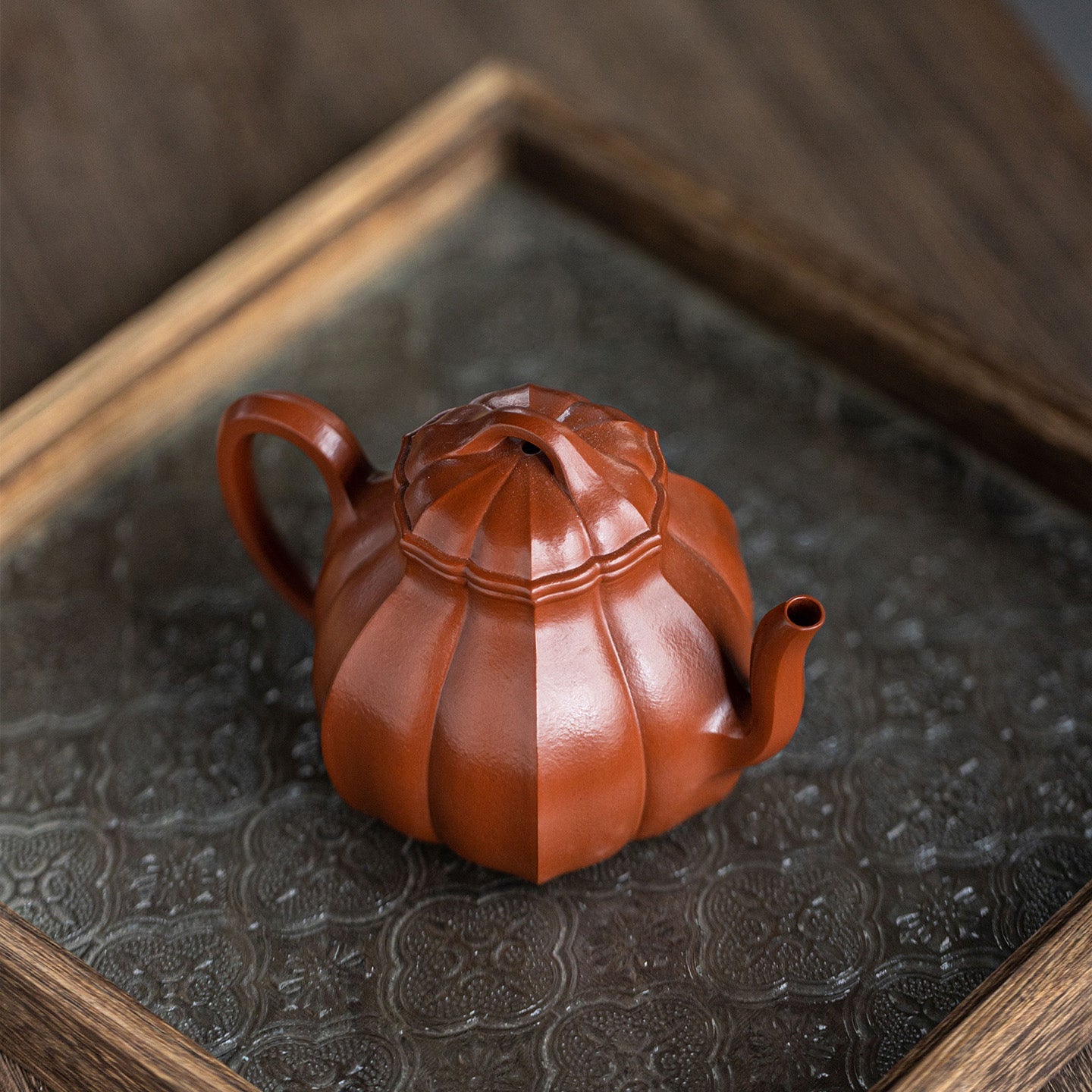 Jin Wen Narcissus Yixing Teapot  150ml
