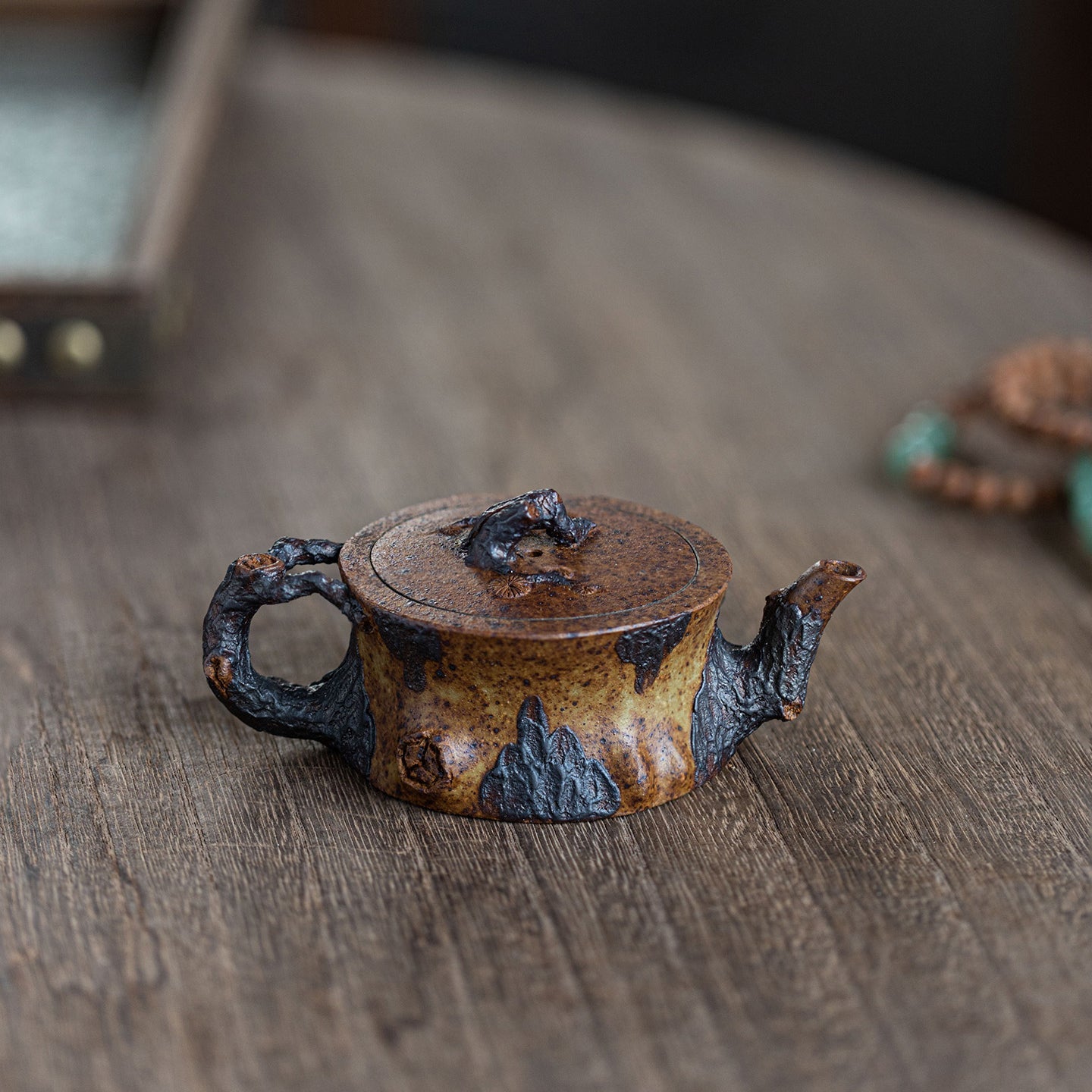 Mini Pine Stump Yixing Teapot  60ml