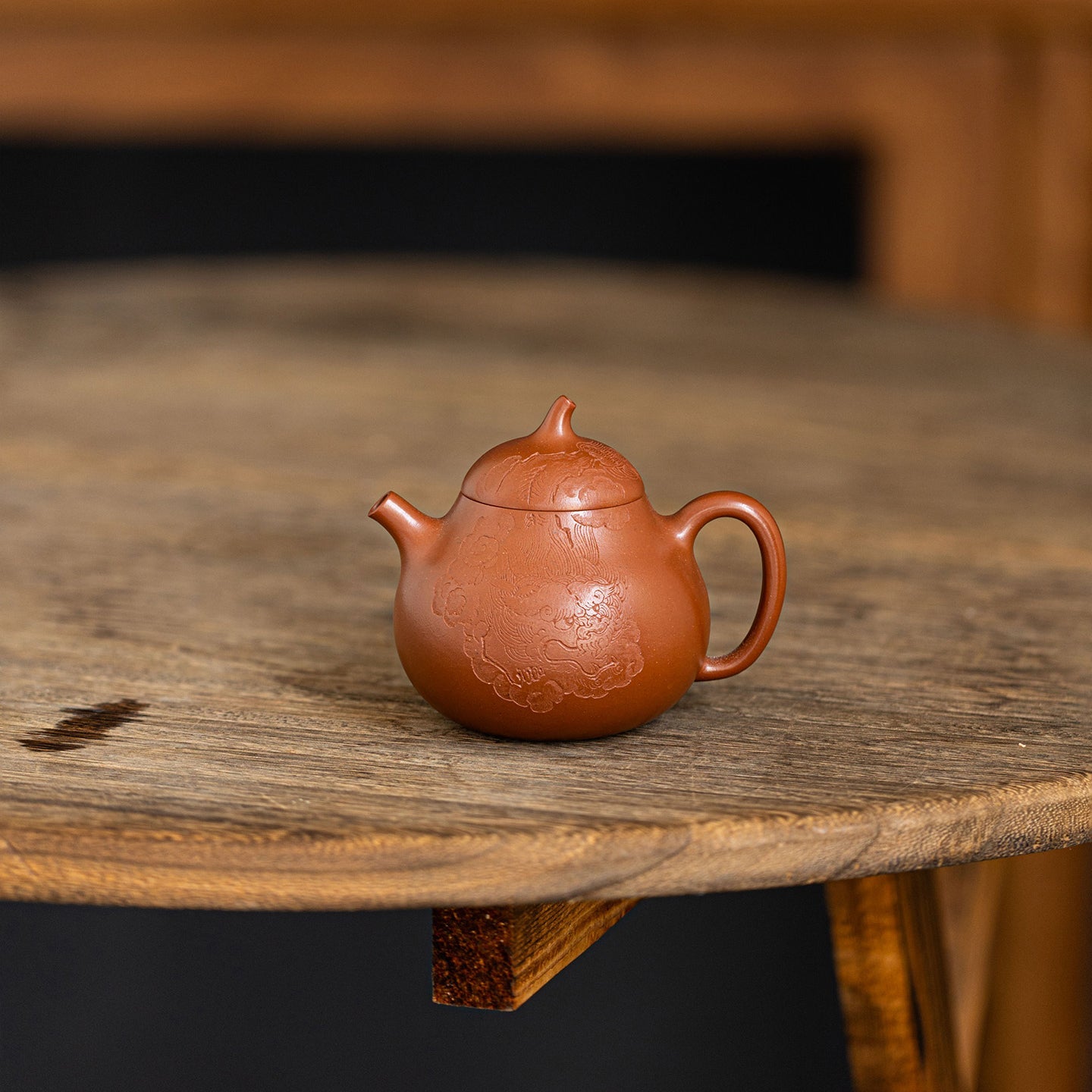 Eggplant Yixing Teapot  150ml