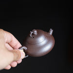 Flat Wen Dan Yixing Teapot  80ml