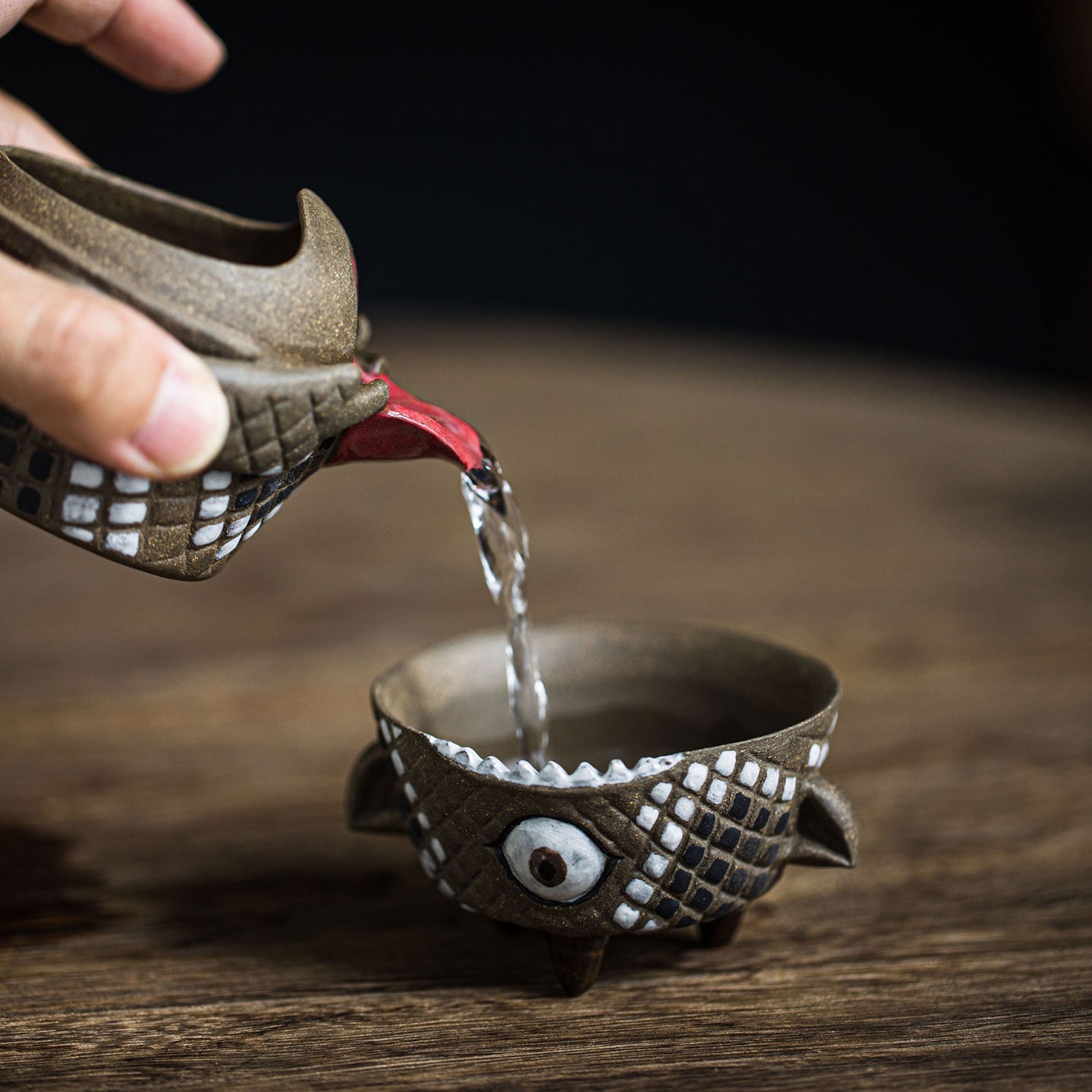 tea time monsters Monster series— one-eyed monster quick teaset 120ml – Yinchen Studio