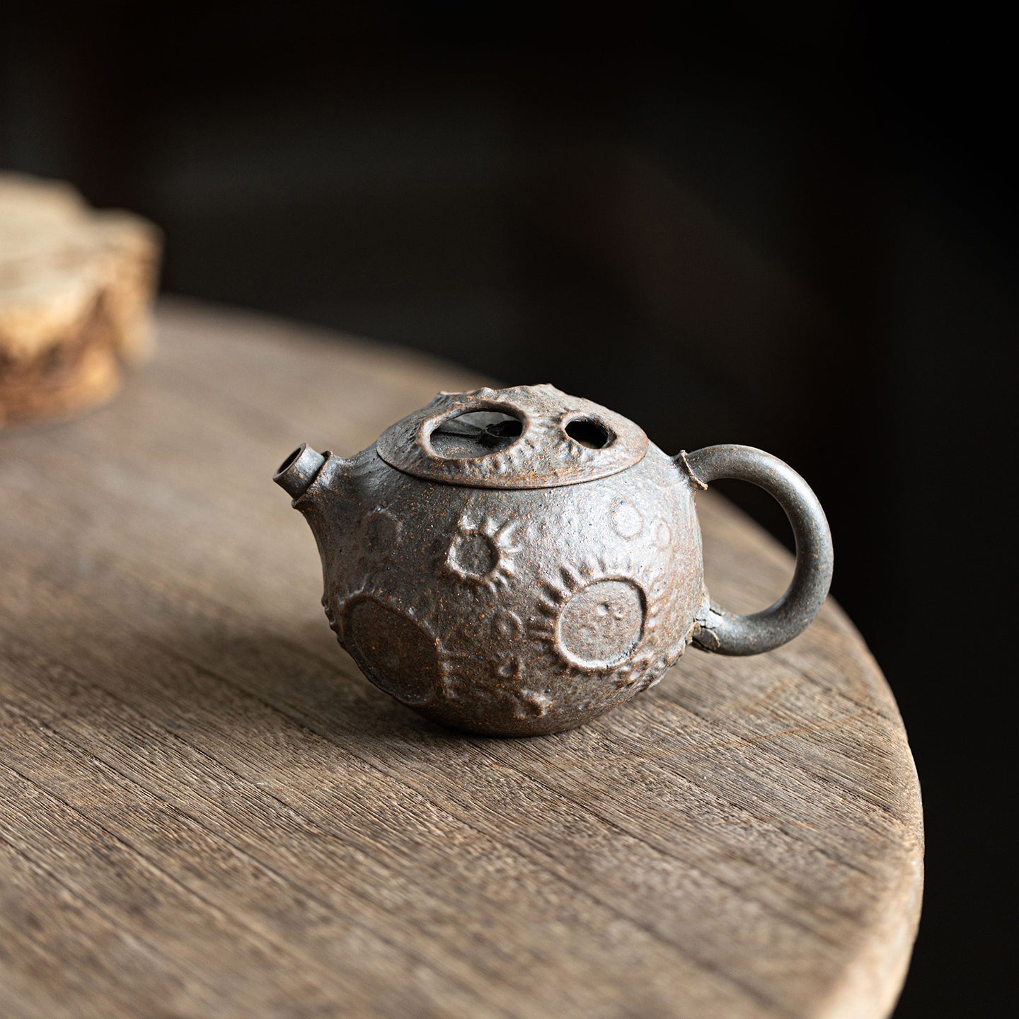 Moon (Wood Fired) Yixing Teapot   155ml