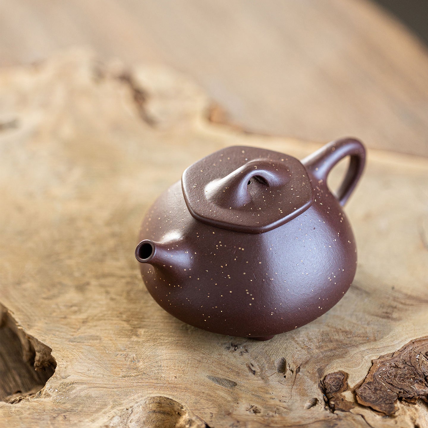 Hexagonal Shi Piao Yixing Teapot  150ml