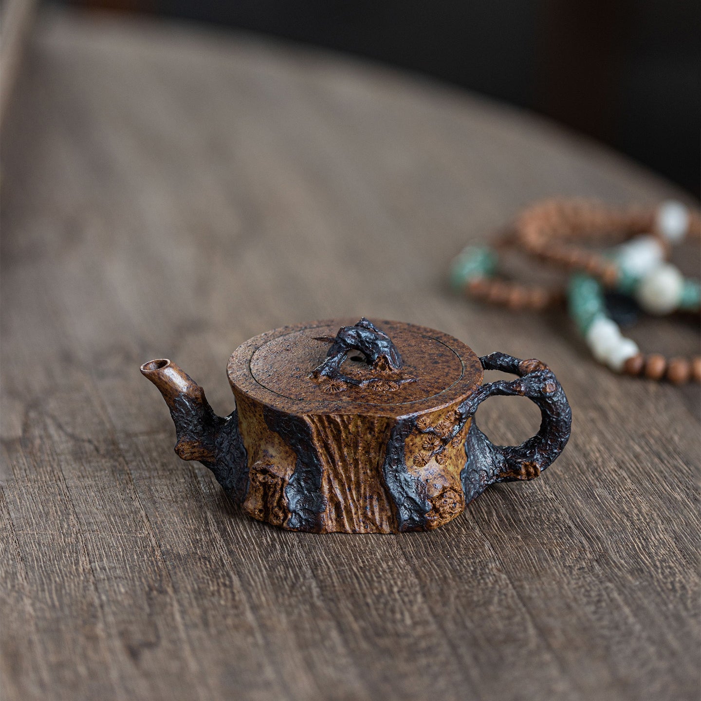 Mini Pine Stump Yixing Teapot  60ml