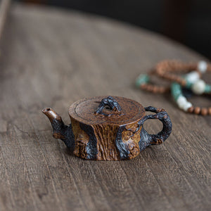 Mini Pine Stump Yixing Teapot  60ml