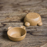 Relaxed bear Yixing teaset