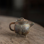 Three Feet Ding Yixing Teapot  100ml