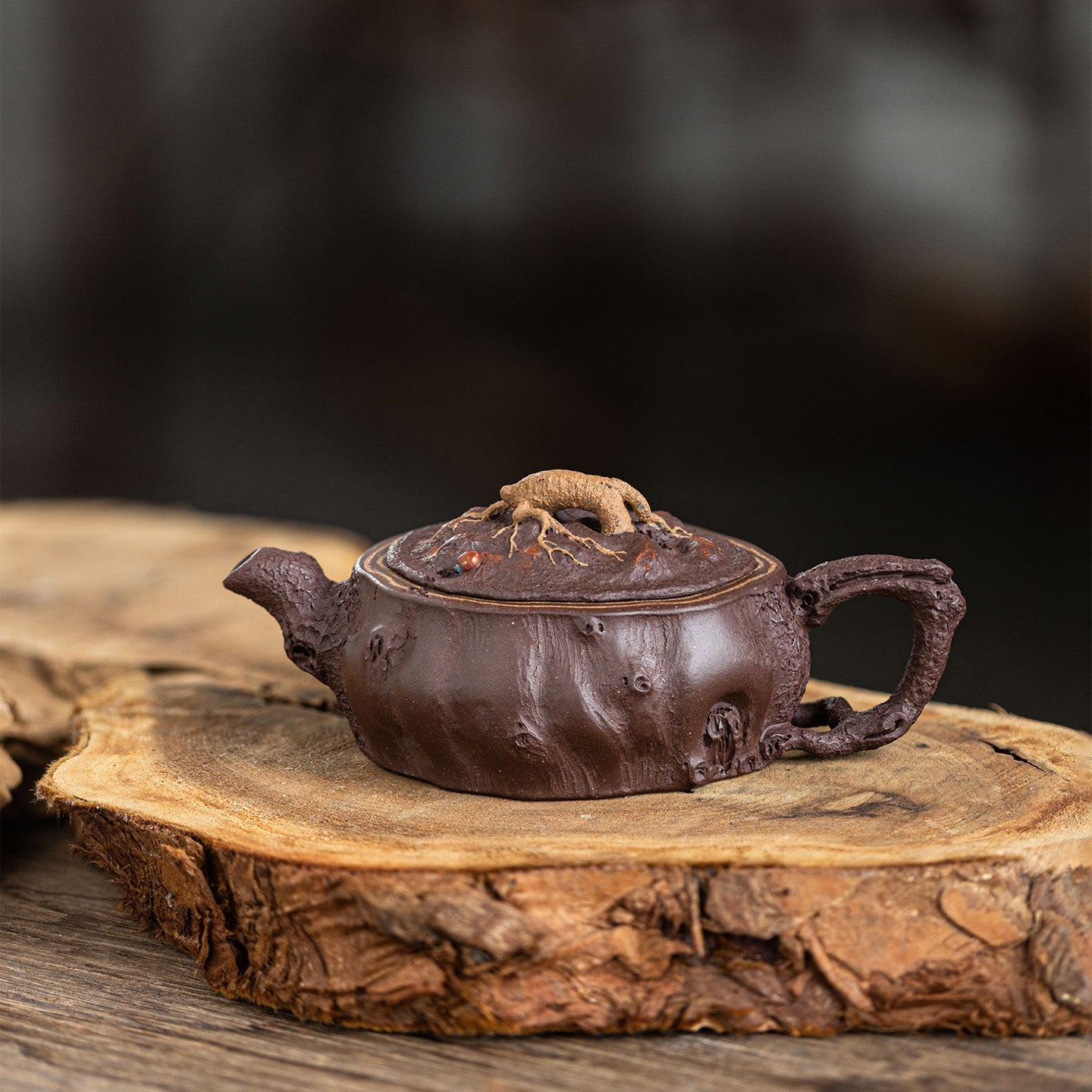Ginseng Yixing Teapot  135ml