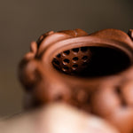 Flower hand-grabbing Yixing teapot  100ml
