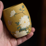 Master  Yixing teacup  ( peony painting)
