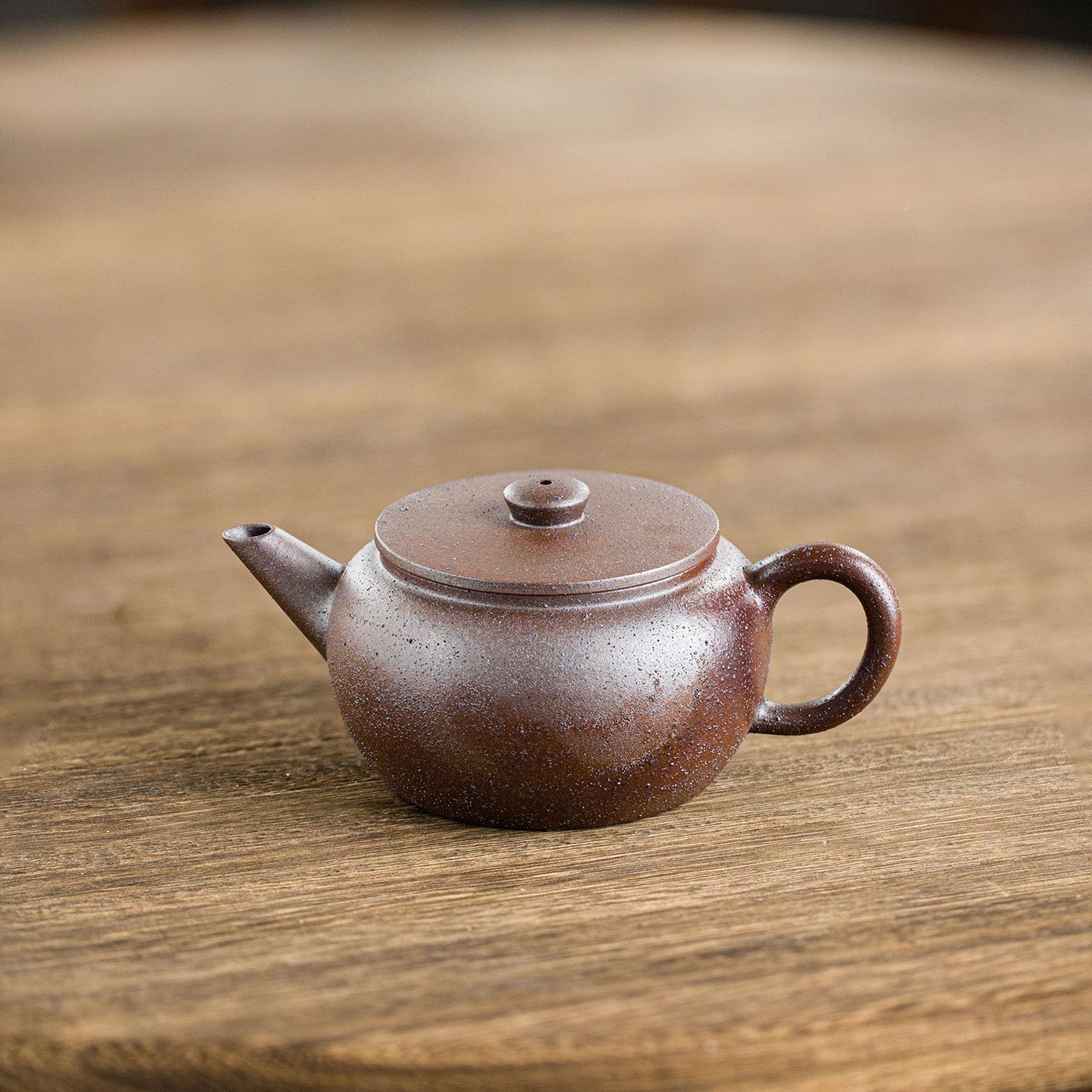 Flat Lid Shui Ping Yixing Teapot 150ml