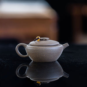Flat ju lun Yixing Teapot 110ml